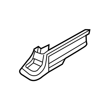 Chrysler 5RT18DX9AB Track End Cap