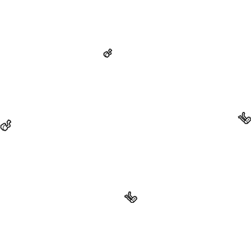 Ram 68229461AB Latch Catch