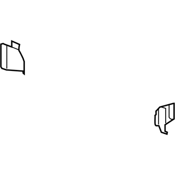 Dodge 55077704AA Bumper Bracket