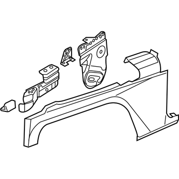 Jeep 68281946AC Fender