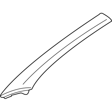 Dodge RC24TL2AG Windshield Pillar Trim