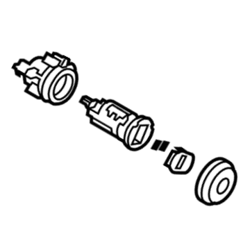 Jeep 5139099AA Lock Cylinder