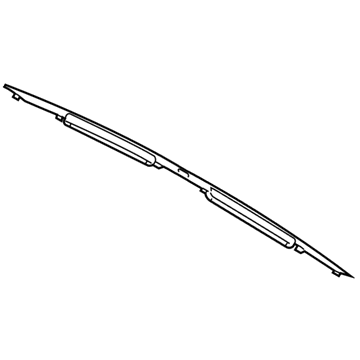 Mopar 1FQ54DK5AC Defroster Grille, Beige, Front