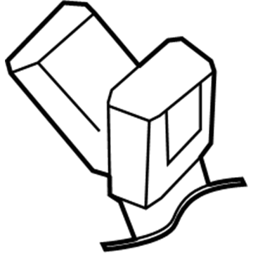 Dodge 1CA871L5AA Buckle End