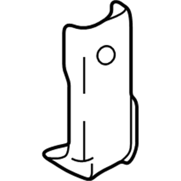 Dodge 4680233 Retractor Assembly Bracket