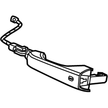 Chrysler 1RH64DX8AH Handle, Outside