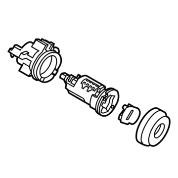 Chrysler 68085684AA Lock Cylinder