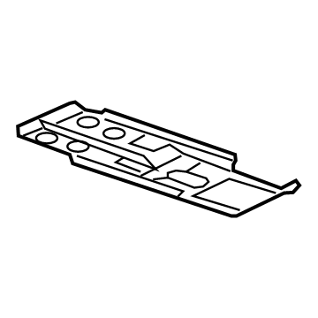 Ram 68089777AB Skid Plate - Front Axle/Transfer Case