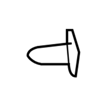 Dodge 4806271AA Bumper Cover Grommet