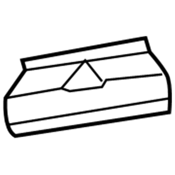 Dodge 6036729AA Bumper Cover Retainer Clip