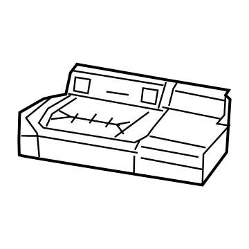 2021 Jeep Gladiator Seat Cushion - 68347469AA