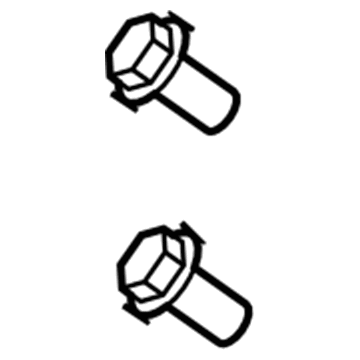 Jeep 6105074AA Mount Bolt