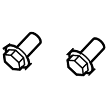 Jeep 6104412AA Transmission Mount Bolt