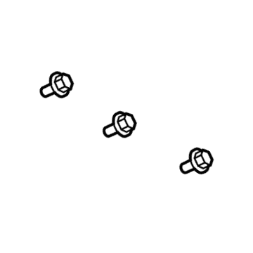 Mopar 6512208AA Heat Shield Nut