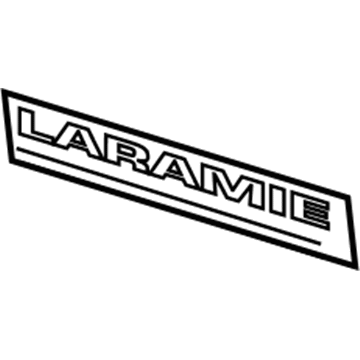 Dodge 55372615AA Nameplate