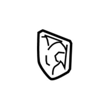 Dodge 55077718AA Medallion