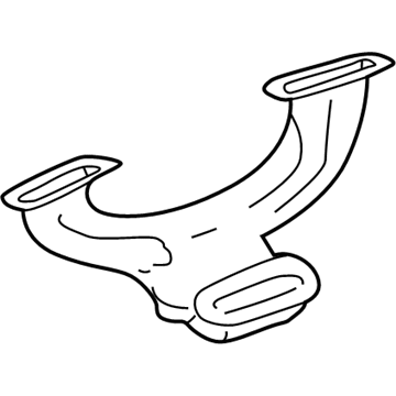 Dodge 4698533AB Defroster Duct