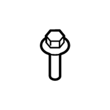 Chrysler 6502501 Skid Plate Bolt