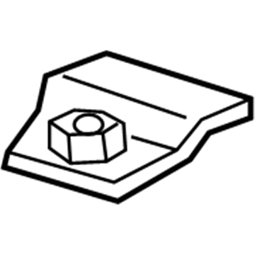 Chrysler 5202588 Hold Down Clamp