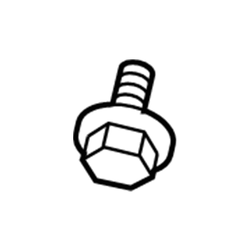 Ram 6102400AA Transmission Mount Bolt