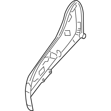 Chrysler 1HL90HL1AC Side Shield