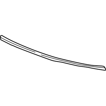 Chrysler MR349654 Reveal Molding