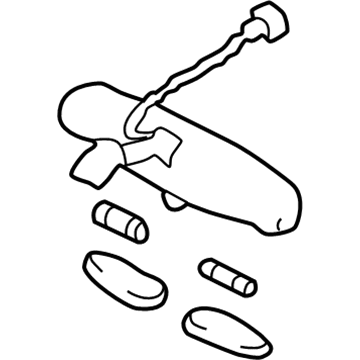 Chrysler MR308681 Mirror Inside