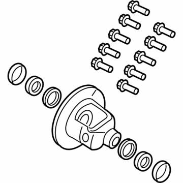 Jeep 68639141AA Differential Case