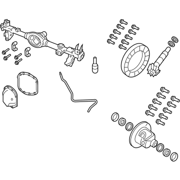 Jeep 68639172AA Axle