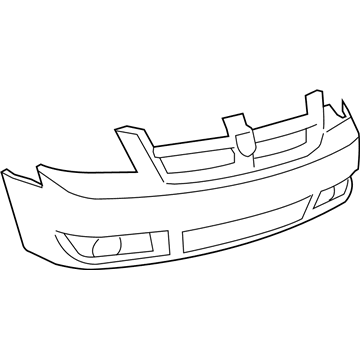 Mopar 1BG23TZZAC Bumper Cover, Front