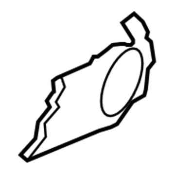 Chrysler 5113235AA Fog Lamp Bezel