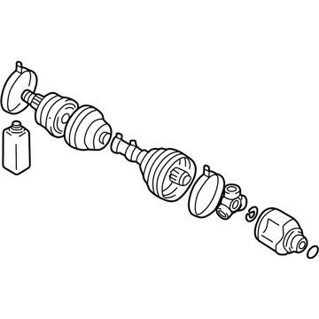 Chrysler Sebring Axle Shaft - MR430492