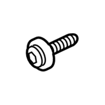 Dodge 6510174AA Wheelhouse Liner Screw