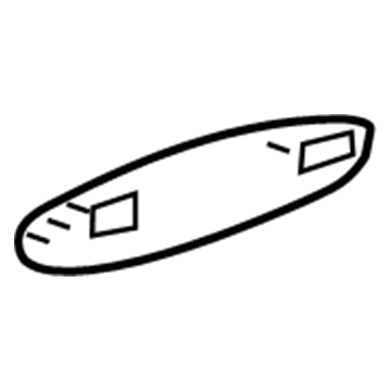 2004 Chrysler Pacifica Door Handle - UP87SW1AB