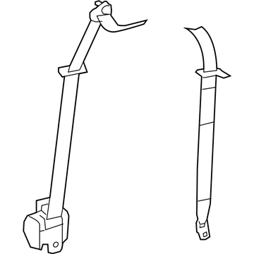 Chrysler 200 Seat Belt - XS411L1AE