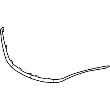 Chrysler 68243512AC Upper Molding