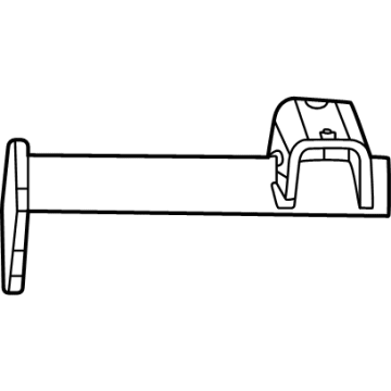 Mopar 68638282AC Bracket - Winch 68638282AC Mopar Bracket - Winch Illustration 1 of 1