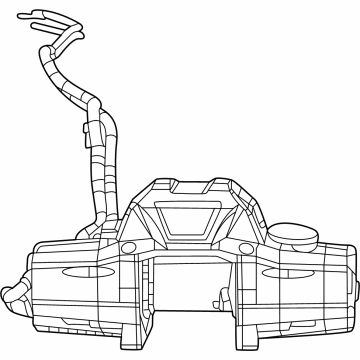 Mopar 68541813AC Winch - Power 68541813AC Mopar Winch - Power Illustration 1 of 1