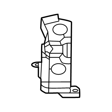 Jeep 68541814AB Mount Plate Side Bracket