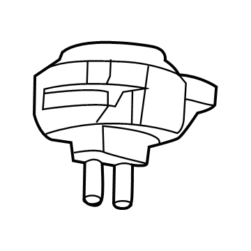 Jeep 68110244AE Transmission Mount