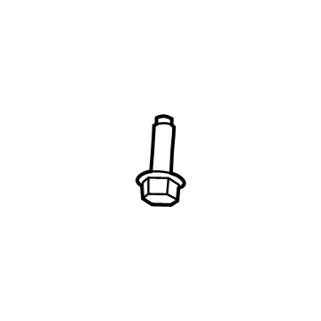 Jeep 6104392AA Bolt - Hexagon Head