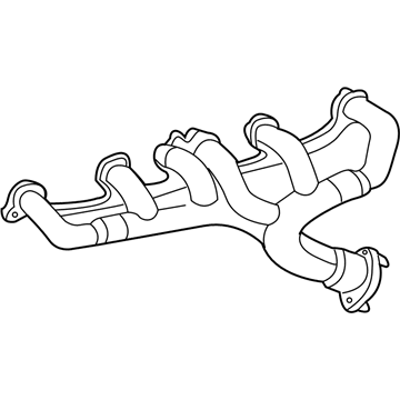 Jeep Wrangler Exhaust Manifold - 4883385