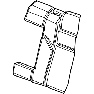 Mopar 1YJ45XR4AA Seat Back Cover, Rear Driver Side