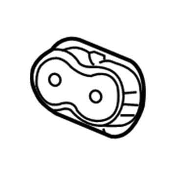 Mopar 1VL63XDVAA Cup Holder, Rear