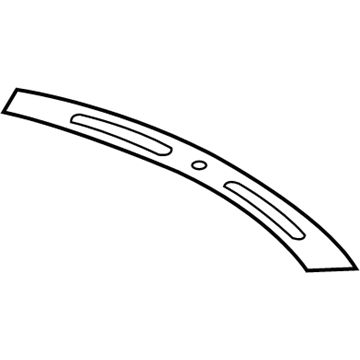 Dodge XB34XDVAD Defroster Grille