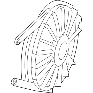 Jeep Engine Cooling Fan - 55056642AD