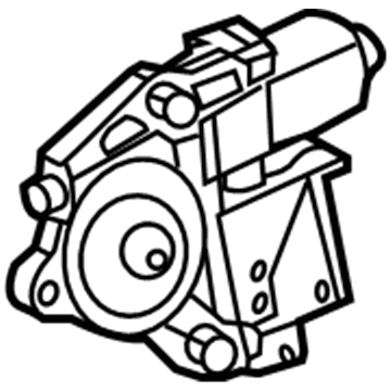 Jeep Compass Window Motor - 68292086AA