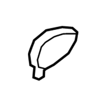 Jeep 1WM66DX9AB Upper Quarter Trim Cap