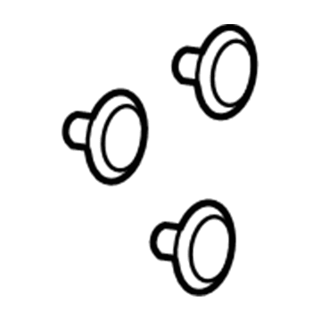 Jeep 68145437AA Lower Quarter Trim Clip