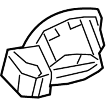 Jeep Fuel Filler Housing - 68102575AE